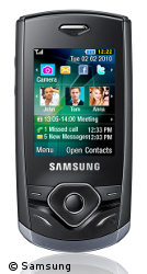 Einfach zu bedienen und im Internet schon f&uuml;r 80 Euro zu bekommen: Das Samsung S3550